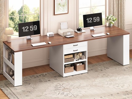 Long office desk - long, 2
