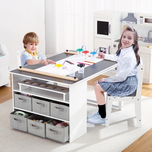 Kids activity table and chair - kids,